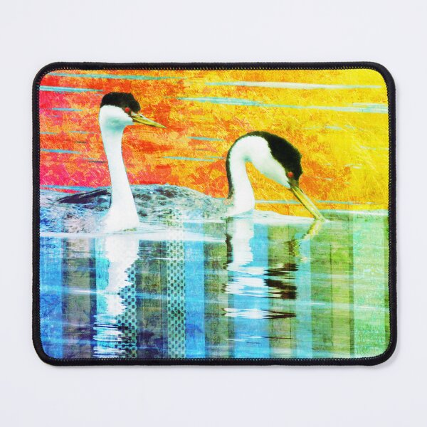 Item preview, Western Grebe Abstract designed and sold by Robert Ball.