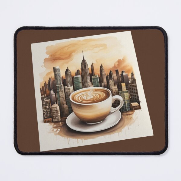 Item preview, Coffee lovers - artwork, painting designed and sold by WorldByEsi.
