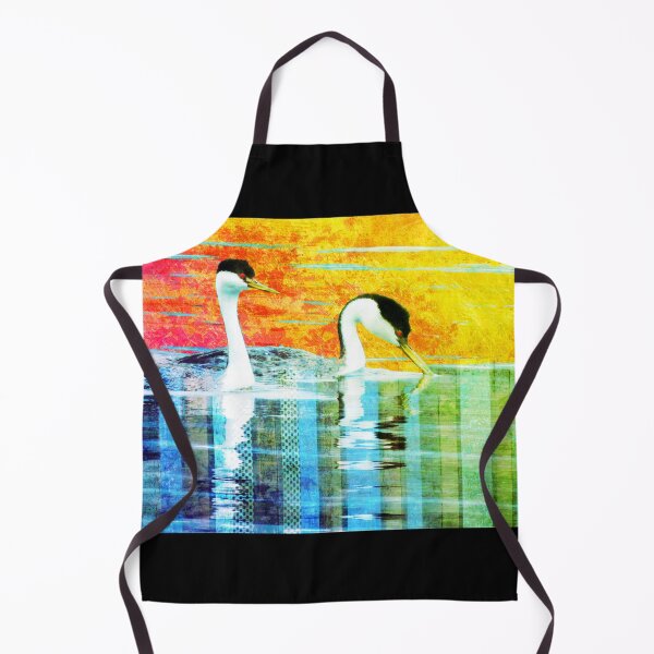 Item preview, Western Grebe Abstract designed and sold by Robert Ball.