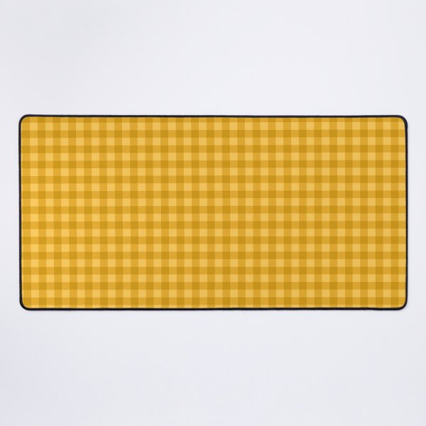 Item preview, Gingham Plaid Pattern - Golden Yellow designed and sold by colourpoems.