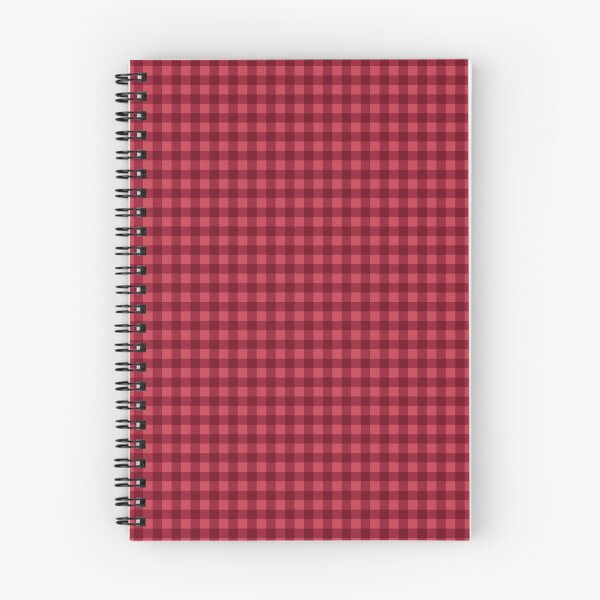 Item preview, Gingham Plaid Pattern - Berry Red designed and sold by colourpoems.