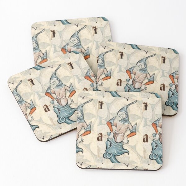 Item preview, Darkly Grotesque Medieval Miniature Art designed and sold by VintageManiac.