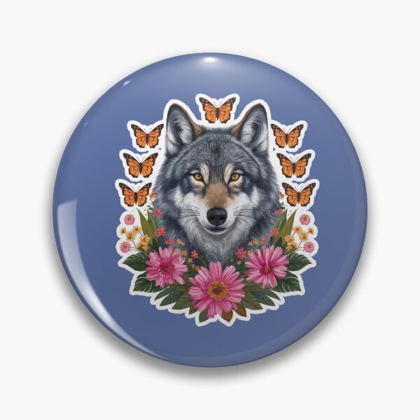 Item preview, A Grey Wolf illustration designed and sold by ZooStateofMind.
