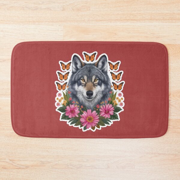Item preview, A Grey Wolf illustration designed and sold by ZooStateofMind.