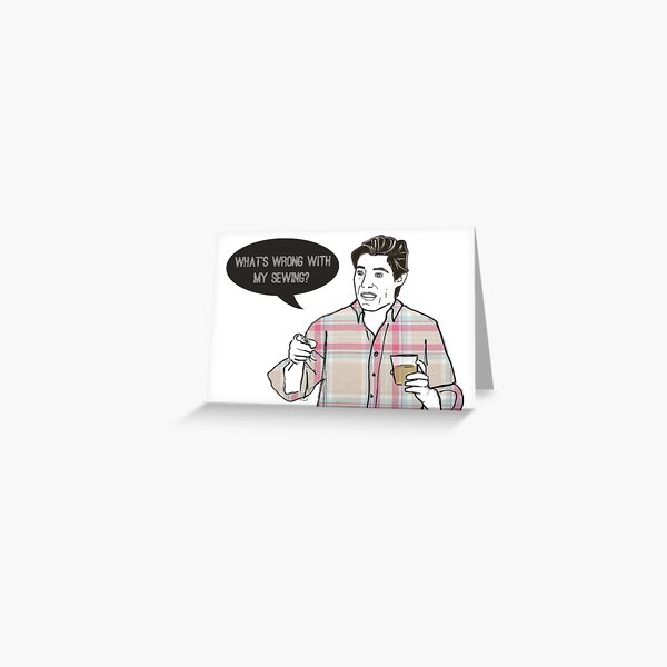 Item preview, What's wrong with my sewing? designed and sold by Katsillustration.