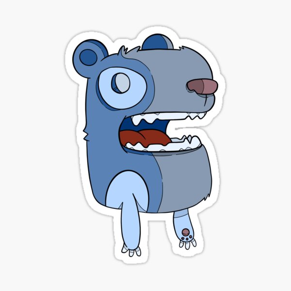 Item preview, Hungry blue bear designed and sold by DeaverFeverArtDeli.