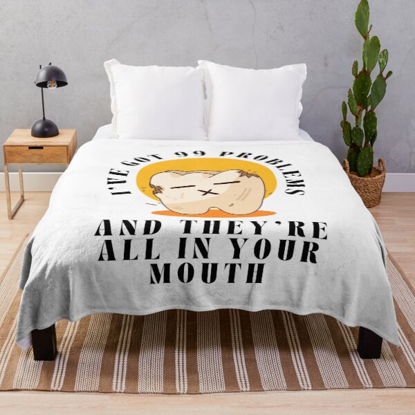Item preview, I've got 99 problems and they're all in your mouth - Funny designed and sold by mimiscreativity.