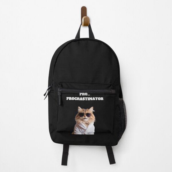 Item preview, Pro cat, procrastinator cat... designed and sold by Pawblematic .