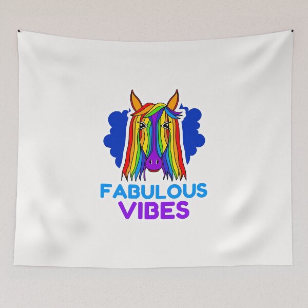 Item preview, Rainbow Fabulous Vibes designed and sold by Sartoris Art.