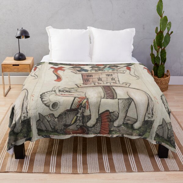 Item preview, Medieval War Elephant with Armored Riders designed and sold by VintageManiac.
