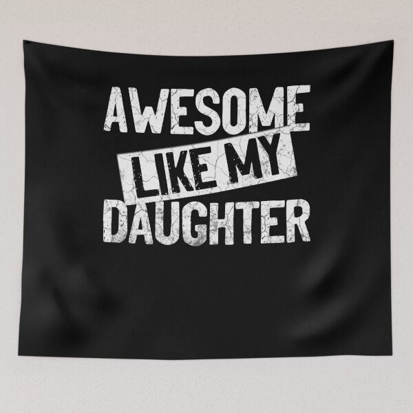 Item preview,  Funny Fathers Day Dad Men | Awesome Like My Daughter designed and sold by FernaRoje.