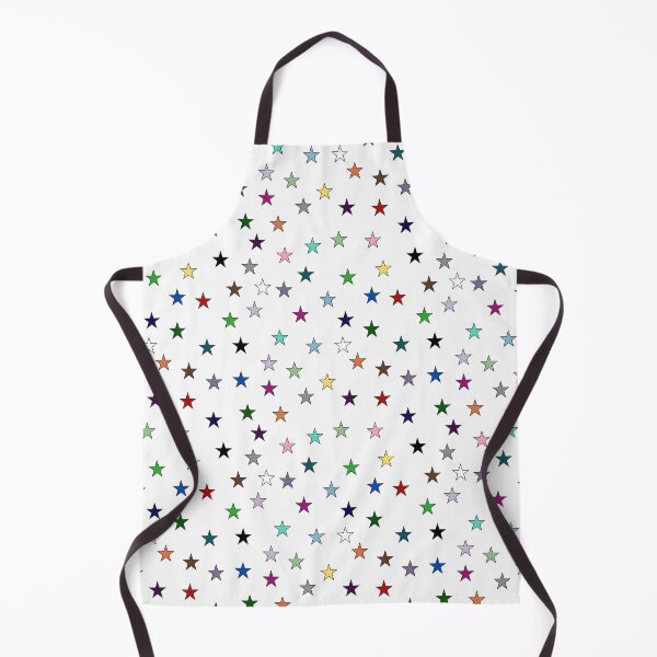 Item preview, Rainbow Stars (White) designed and sold by Snowroseblossom.