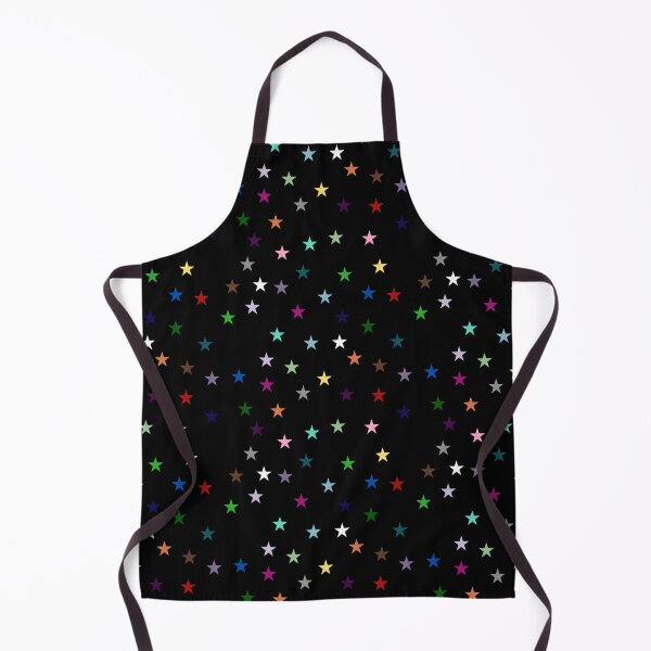 Item preview, Rainbow Stars (Black) designed and sold by Snowroseblossom.