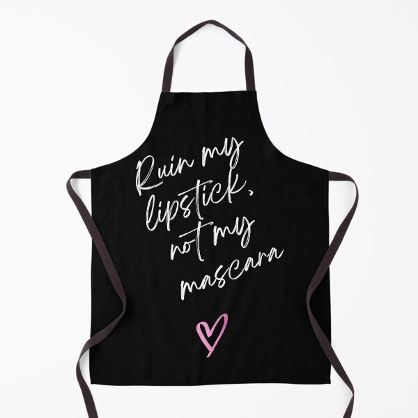 Item preview, Ruin My Lipstick, Not My Mascara designed and sold by GlamourGeekUK.