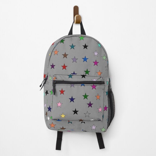 Item preview, Rainbow Stars (Grey) designed and sold by Snowroseblossom.