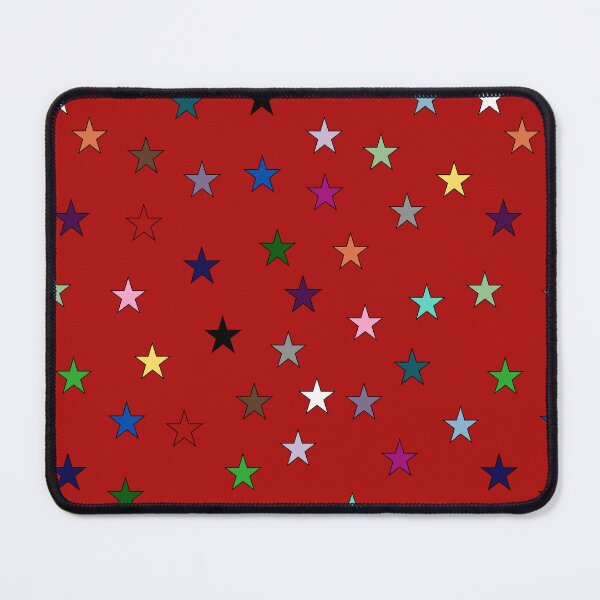 Item preview, Rainbow Stars (Red) designed and sold by Snowroseblossom.