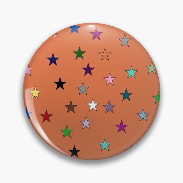 Item preview, Rainbow Stars (Orange) designed and sold by Snowroseblossom.