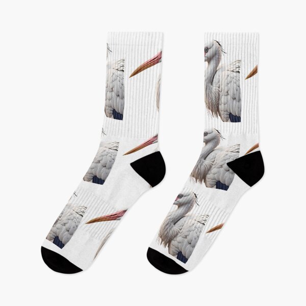 Item preview, Wildlife White Stork Spreading Wings Bird Nature Legs designed and sold by ART ATTACK ZONE.