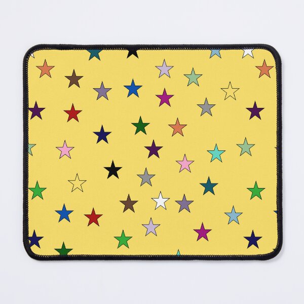 Item preview, Rainbow Stars (Yellow) designed and sold by Snowroseblossom.