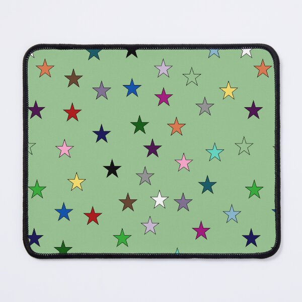 Item preview, Rainbow Stars (Sage Green) designed and sold by Snowroseblossom.