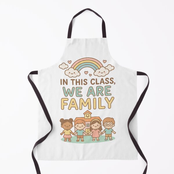 Item preview, In This Class We Are Family Poster - Kawaii Classroom Wall Art for Kindergarten Teachers designed and sold by HAFIZ-DP.
