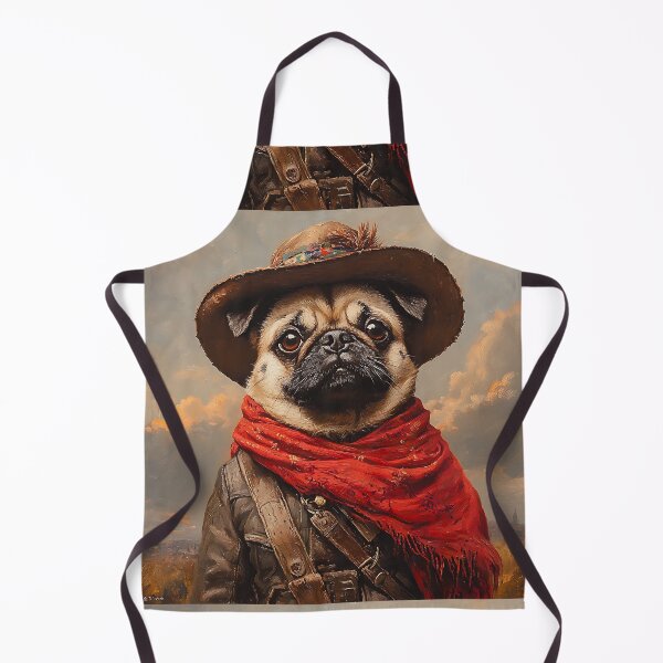 Item preview, Zapatista Pug - Cute Mexican Revolutionary Pug - Stylish Animal Art designed and sold by Chrisjeffries24.