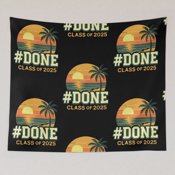 Item preview, Done Class Of 2025 VIntage Sunset designed and sold by queenzoid.