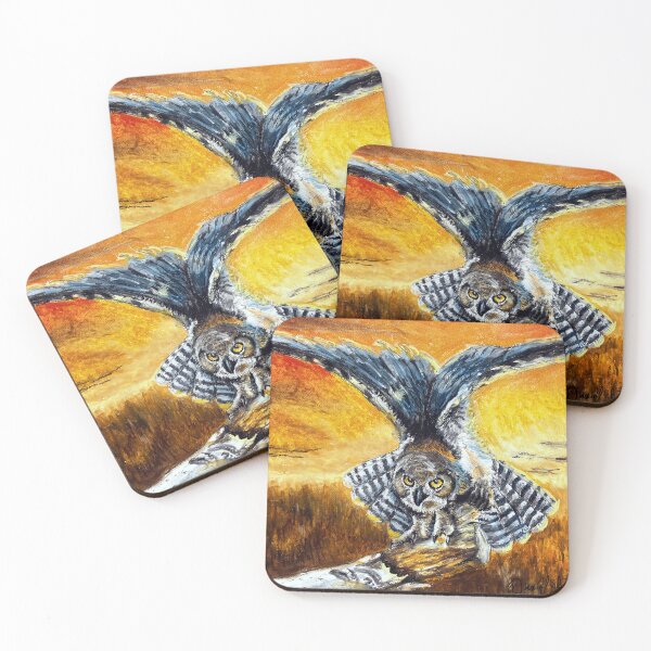 Item preview, Owl at Sunset designed and sold by Daniel Eskridge.