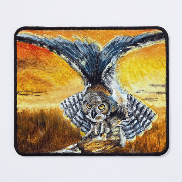 Item preview, Owl at Sunset designed and sold by Daniel Eskridge.