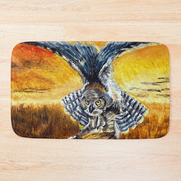 Item preview, Owl at Sunset designed and sold by Daniel Eskridge.