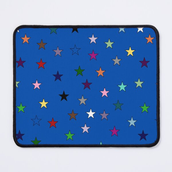 Item preview, Rainbow Stars (Blue) designed and sold by Snowroseblossom.