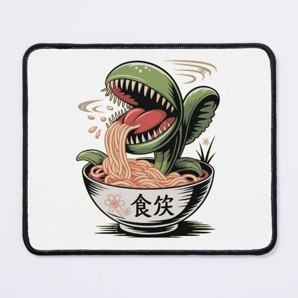 Item preview, Venus flytrap eating ramen.  designed and sold by PrestonSquires.