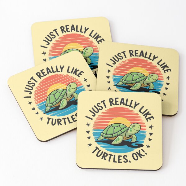 Item preview, I Just Really Like Turtles Ok designed and sold by FanaticB.