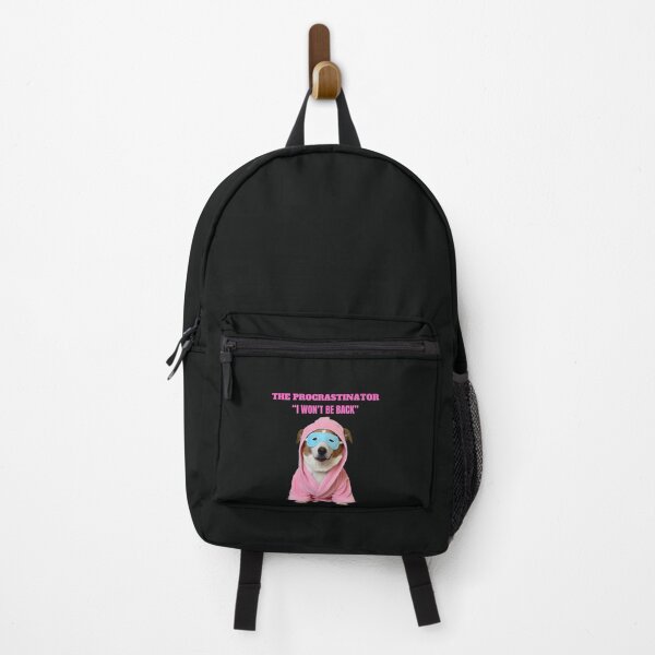 Item preview, THE PROCRASTINATOR..."I WON'T BE BACK" designed and sold by Pawblematic .