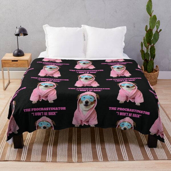 Item preview, THE PROCRASTINATOR..."I WON'T BE BACK" designed and sold by Pawblematic .