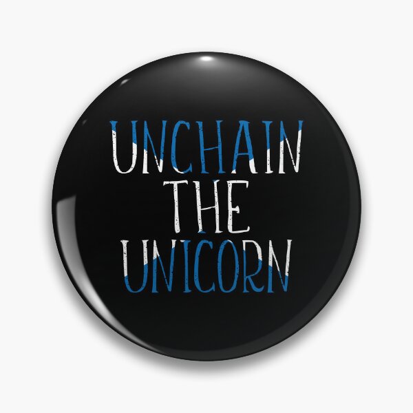 Item preview, UNCHAIN THE UNICORN, Scottish Independence Saltire Flag Slogan designed and sold by MacPean.