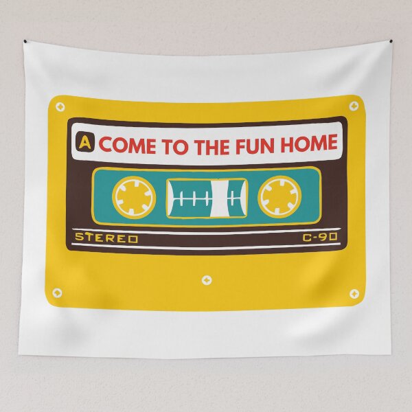 Item preview, Fun Home Cassette designed and sold by broadwaygirl142.