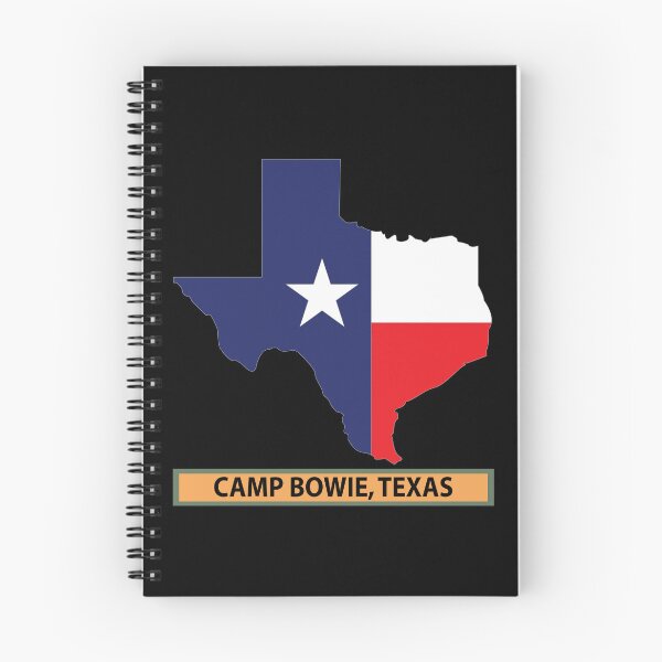 Item preview, Texas Map Overprint with Texas State Flag - Camp Bowie, Texas X 300 designed and sold by Military Insignia Products.