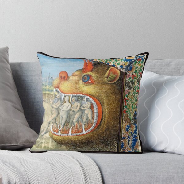 Item preview, Sinners in Hell from a Medieval Manuscript designed and sold by VintageManiac.