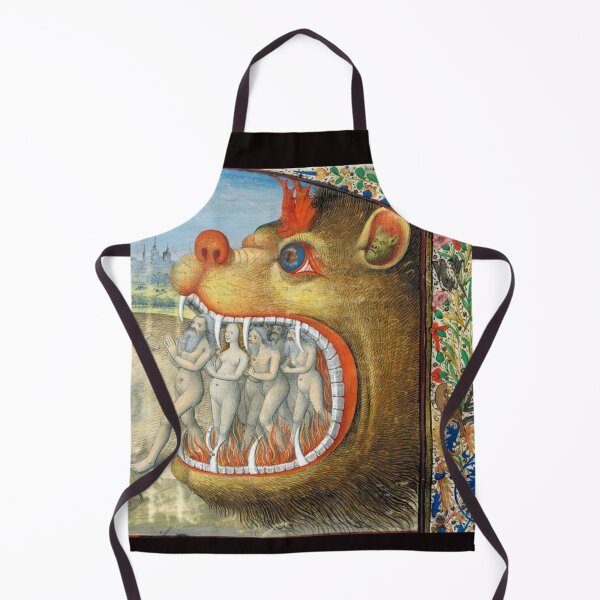 Item preview, Sinners in Hell from a Medieval Manuscript designed and sold by VintageManiac.