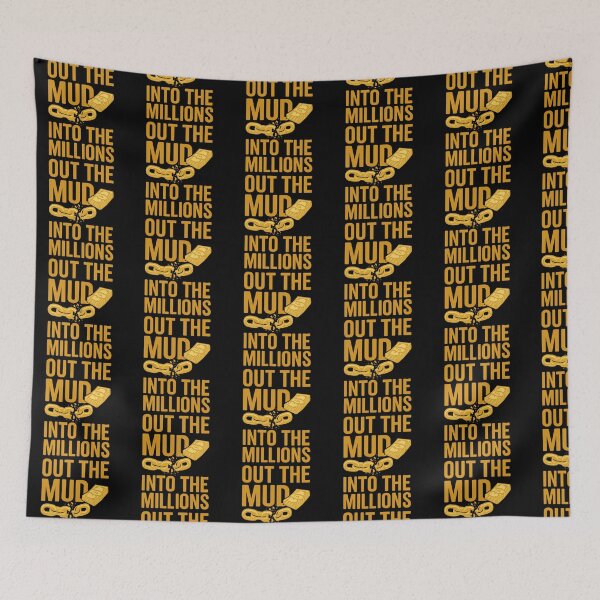 Item preview, Out the Mud to Millions Quote designed and sold by Zuriel Hargrove.
