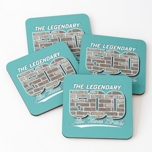 Item preview, The Legendary 500 -  "Kiss Those Bricks" designed and sold by GX3-Creative.