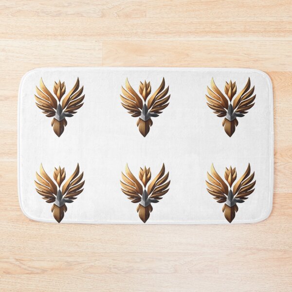 Item preview, Golden Eagle Emblem Metallic Finish Gold  Logo Design designed and sold by ART ATTACK ZONE.