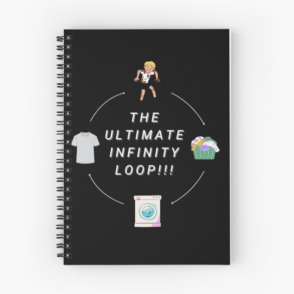 Item preview, The Infinite Loop designed and sold by AmJustSaying.