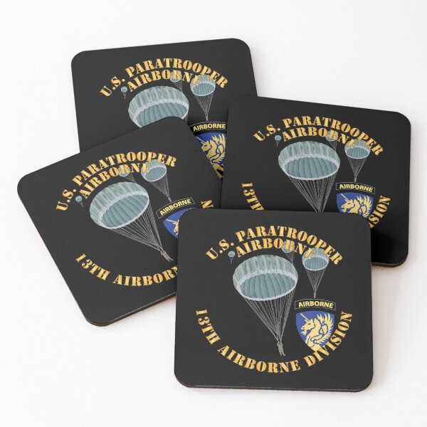 Item preview, Army - US Paratrooper - 13th Airborne Division X 300 designed and sold by Military Insignia Products.