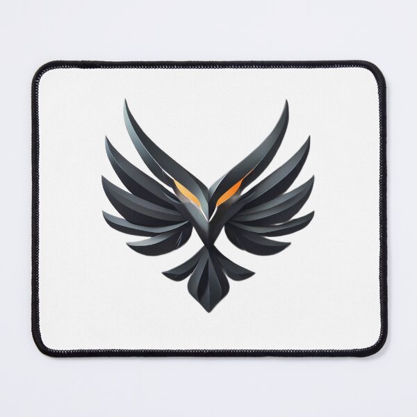 Item preview, Black Eagle Emblem Metallic Finish Gold Logo Design designed and sold by ART ATTACK ZONE.