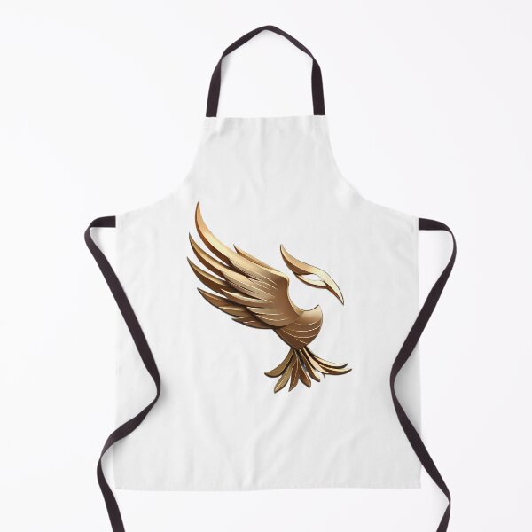 Item preview, Golden Eagle Lineart Metallic Finish Gold Logo Design designed and sold by ART ATTACK ZONE.