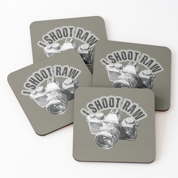 Item preview, Photography Lovers Gift: I Shoot RAW Keychain designed and sold by dmr studio.