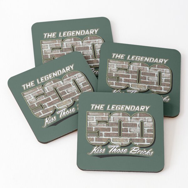 Item preview, The Legendary 500 -  "Kiss Those Bricks" (GREEN) designed and sold by GX3-Creative.