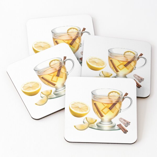 Item preview, Warm Hot Toddy Drink Lemon Spice Chill Vibes designed and sold by ART ATTACK ZONE.